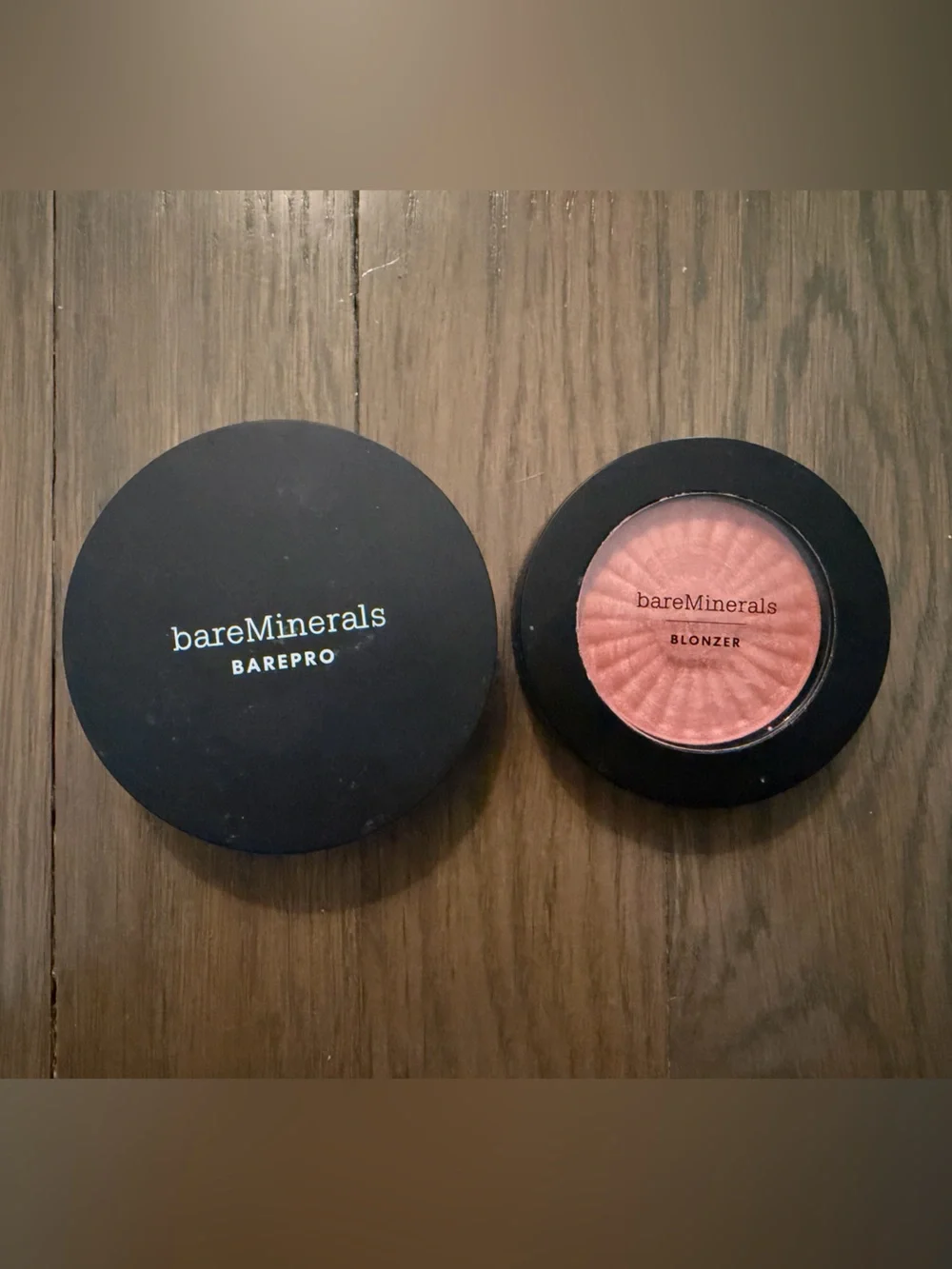 Bareminerals BAREPRO 24HR Skin Perfecting Matte Powder Foundation + pink blush 💞